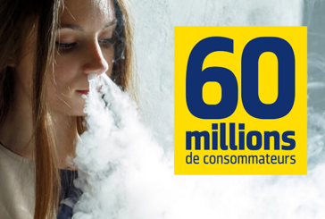 SOCIÉTÉ : Avec le vent, 60 millions de consommateurs tourne sa veste concernant le vapotage !