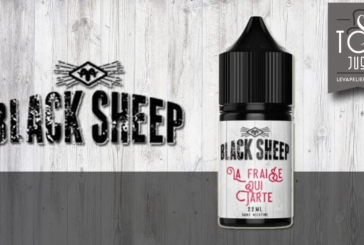 REVUE / TEST : La Fraise Qui Tarte (Gamme Black Sheep) par Green Liquides