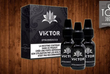 REVUE / TEST : Strawbacco (Gamme Viktor) par Vape Cellar