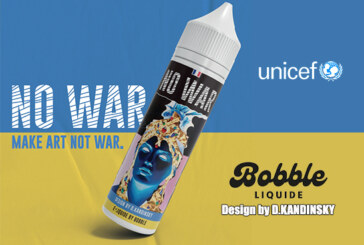 PARLONS E-JUICE : « No War », une édition limitée Bobble comme message de paix !