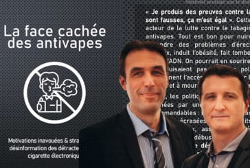CULTURE : « La face cachée des antivapes », un livre édifiant en faveur du vapotage !