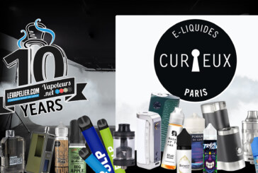 10 ANS ENSEMBLE : Curieux, des e-liquides d&rsquo;exceptions et un partenariat solide !