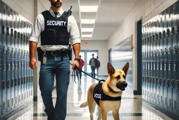 Fergi, le chien anti-vape, patrouille dans les écoles de Floride