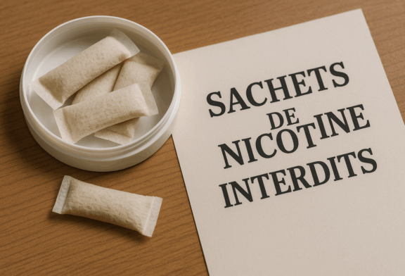 Sachets de nicotine : la France acte leur interdiction dès 2026
