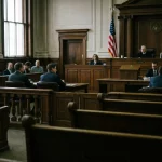 Salle d'audience fédérale américaine illustrant la décision du 5e Circuit sur la réglementation FDA des vapes