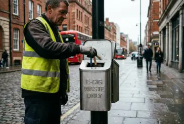 Recyclage des vapes : Norwich mise sur la consigne pour éviter les incendies de batteries