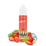 Flacon e-liquide Liquideo Freeze Grosse Fraise 50 ml, profil fraise fraîche