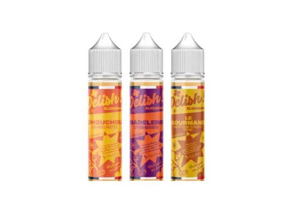 PARLONS E-JUICE : Gamme Delish (Liquideo)