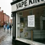 Royaume-Uni : la nouvelle loi vape et tabac pousse déjà des boutiques à la fermeture