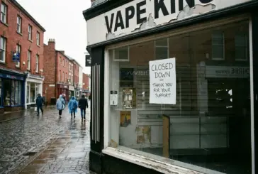 Royaume-Uni : la nouvelle loi vape et tabac pousse déjà des boutiques à la fermeture