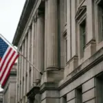 Bâtiment fédéral américain symbolisant la décision de la FDA d'autoriser les nouveaux produits JUUL2 en 2026