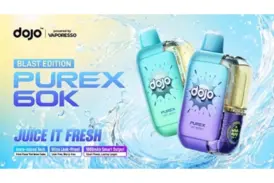 INFO BATCH : DOJO PUREX 60K Blast Edition — 5 nouveaux arômes (Vaporesso / DOJO)
