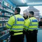 Opération de contrôle des autorités britanniques contre des vapes illégales dans un commerce du nord-ouest de l'Angleterre